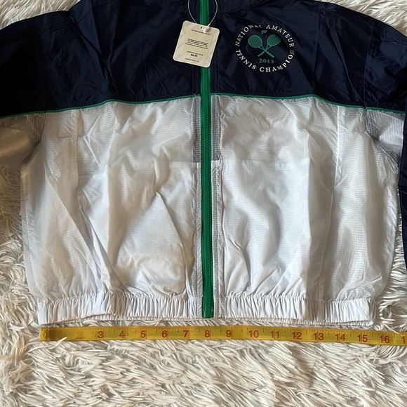 Fabletics Women’s Payton Woven Jacket in collegiate Navy/white size XS - Picture 9 of 11